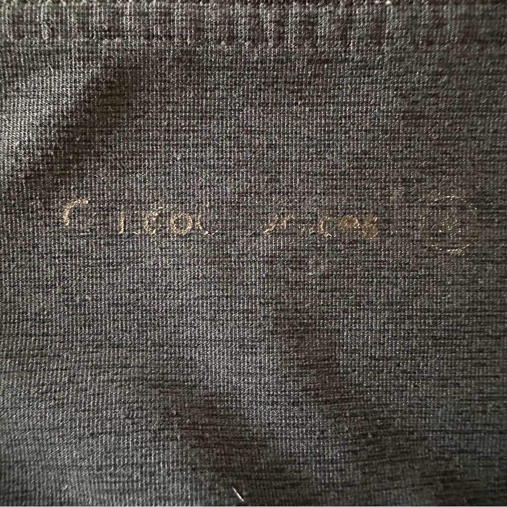 Outdoor Voices Two Tone 7/8 Signature OV Sculpt Legging in Blue/Black, Medium - Picture 9 of 13